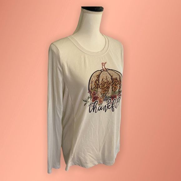 Modern size M long sleeve shirt GUC cotton-rayon-spandex blend - Picture 3 of 9